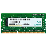 Memorie RAM Apacer AS04GFA60CATBGJ, DDR3 SDRAM, 1600 MHz, 4GB